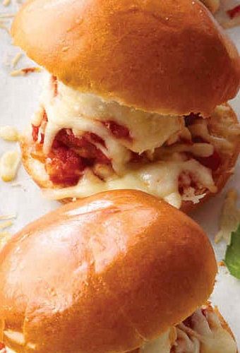 Meatball Parmigiana Sliders Stunning Expressions